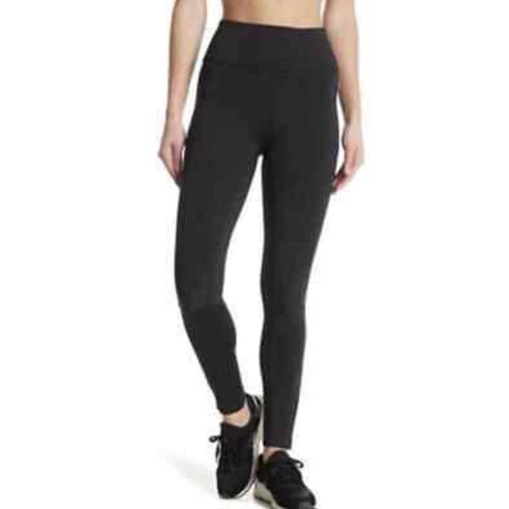 Free People Ascend Women's Yoga Stretch Elastic Waist Legging Black
